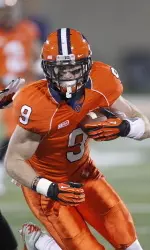 Steve Hull had a career-high 105 yards receiving.