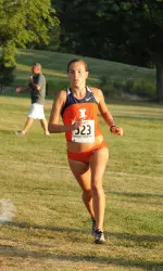 Alyssa Schneider led the Illini for the third consecutive week.