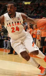 Rayvonte Rice had 25 points, 10 rebounds and 4 steals in the Illini win at UNLV.