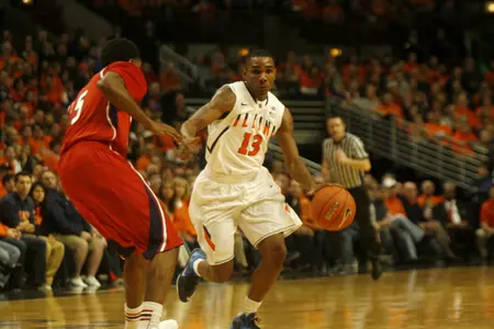 Tracy Abrams (13) (Frank Polich/Illinois Athletics)