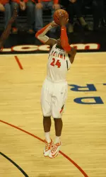 Rayvonte Rice scored 28 points for the Fighting Illini on Saturday afternoon.
