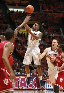 Tracy Abrams (13) (Mark Cowan/Illinois Athletics)