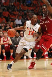 Tracy Abrams (13) (Mark Cowan/Illinois Athletics)