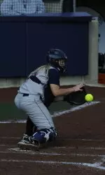 Mychko was 4-for-4 in plays at the plate, saving at least four runs from scoring.