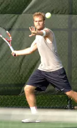 Alum Dennis Nevolo took the doubles title at the Brownsville Classic when he ousted former Illini Ruben Gonzales