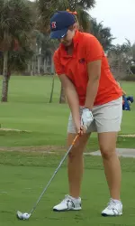 Crystal Smith posted a career-low tournament total as an individual in the Westbrook Invite.