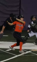 Brittany Sanchez was 2-for-5 with a double, two runs and an RBI in the double header.