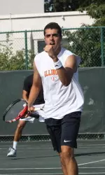 Gosea knocked off #61 Eric Johnson in singles then along with Kopinski defeated #26 Hanfmann/Sarmiento