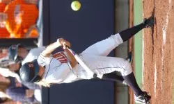 Jami Schkade hit an RBI triple and scored against Maine.