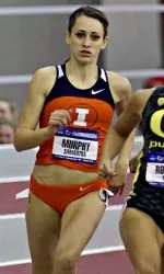Junior Samantha Murphy earned her first All-America honors after placing fourth in the 800m at the NCAA meet.