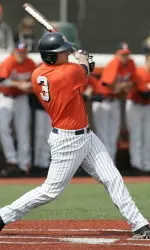 Senior Brandon Hohl homered for the second time this season in a 7-3 loss to Indiana.