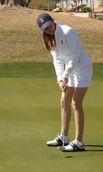 Samantha Postillion finished up competition with a season record-low tournament total of 219