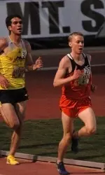 Senior Hunter Mickow qualified for the 2013 NCAA Championships in the 10,000m.