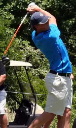 Thomas Pieters stands tied for eighth at -2 after 18 holes at the NCAA Championships.