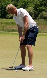 Charlie Danielson carded a 4-under-par 66, the fourth-best round of the day, to move into a tie for ninth place.