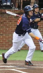 Thomas Lindauer led off the game with a triple and scored two runs for the Illini.