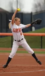Pepper Gay shattered four career pitching records in 2013, including strikeouts and opp. batting average.