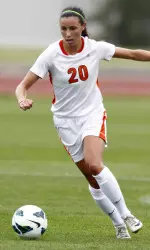 Senior Vanessa DiBernardo scored the lone goal for Illinois in the 64th minute.