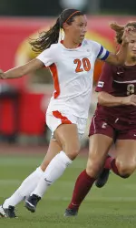 Illini midfielder Vanessa DiBernardo was selected fourth overall in the 2014 NWSL College Draft, making her the highest drafted player in school history.