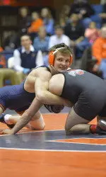 #16 Zac Brunson upset #13 Brian Murphy in a 2-0 decision on Friday night.