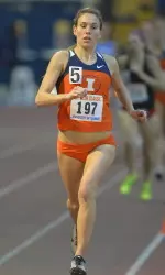 Alyssa Schneider ran the 10th-fastest mile time in school history to win the event for the second straight week.
