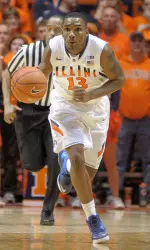 Junior Tracy Abrams stepped up in the second half, scoring all 12 of his points after the break, and finished with five assists and six rebounds.