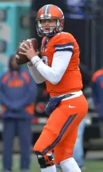 Illinois quarterback Wes Lunt