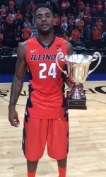Rayvonte Rice was named MVP of the 2014 Las Vegas Invitational