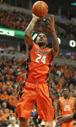Rayvonte Rice has poured in 57 points in two career games at the United Center.