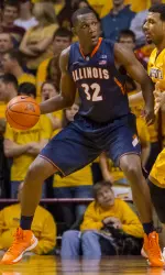 Nnanna Egwu had a double-double with 14 points and 11 rebounds, while also adding 4 blocks.