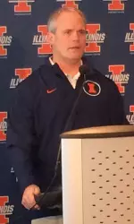 Beckman introduced the 2014 Signing Class at a Monday press confernece.