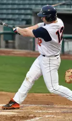 Junior David Kerian belted a two-run homer in the 5-3 loss to Western Kentucky on Saturday.