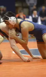 Jesse Delgado will compete for his second straight conference title on Sunday.