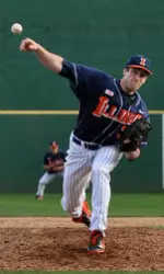 Starter Drasen Johnson scattered seven hits, struck out three and walked two in a career-high eight innings.