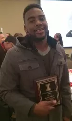 Junior Rayvonte Rice was named Most Outstanding Player at the 92nd annual Illinois Basketball Banquet.