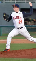 Sophomore Kevin Duchene collected his first win since March 14 with six solid innings against No. 28 Nebraska.