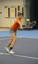 Melissa Kopinski fell just short of the championship match, falling in a super tiebreak third set in the semis.