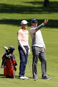 Brian Campbell with head coach Mike Small