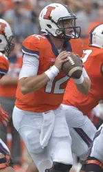 Wes Lunt has had a record-setting start to his Illinois career.
