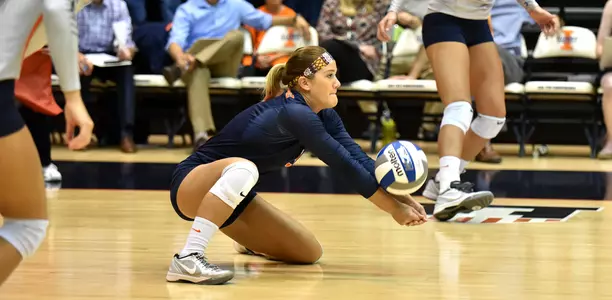 Brandi Donnelly - Illinois Volleyball vs. Penn State - 2015