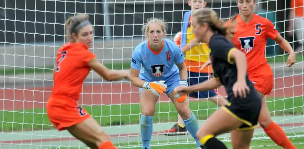 Claire Wheatley- Illinois Soccer vs. Maryland - 2015