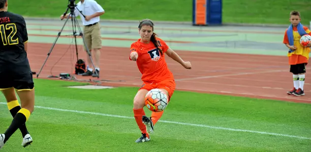 Nicole Breece - Illinois Soccer vs. Maryland - 2015
