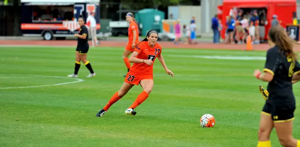 Taylore Peterson - Illinois Soccer vs. Maryland - 2015