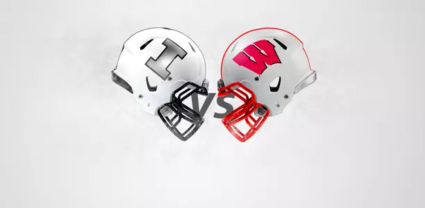 Game 7 Illinois vs. Wisconsin Helmet Graphic - GRAY