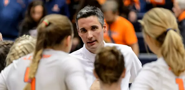 Kevin Hambly Illinois Volleyball vs. Nebraska - 2015