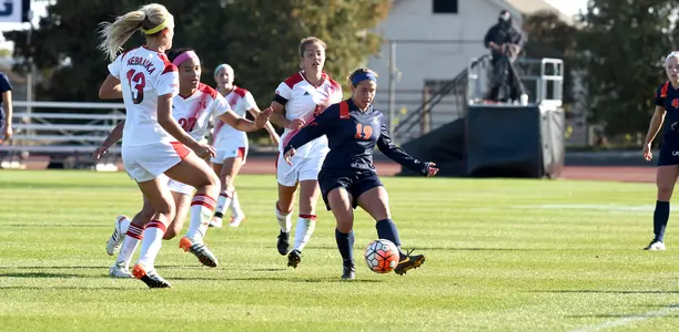Alia Abu Douleh Illinois Soccer vs. Nebraska - 2015