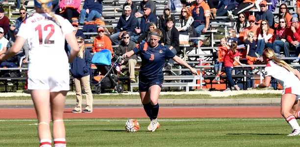 Jannelle Flaws Illinois Soccer vs. Nebraska - 2015