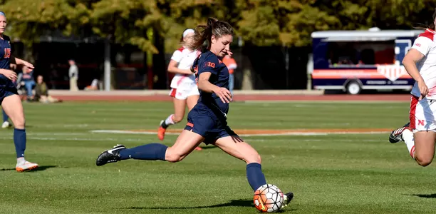 Katherine Ratz Illinois Soccer vs. Nebraska - 2015