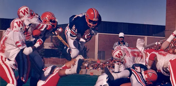 Ray Wilson vs. Wisconsin - Oct 26, 1985