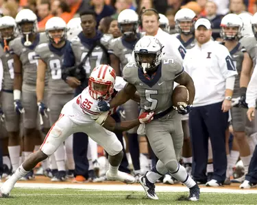Ke'Shawn Vaughn Wisconsin at Illinois - 2015